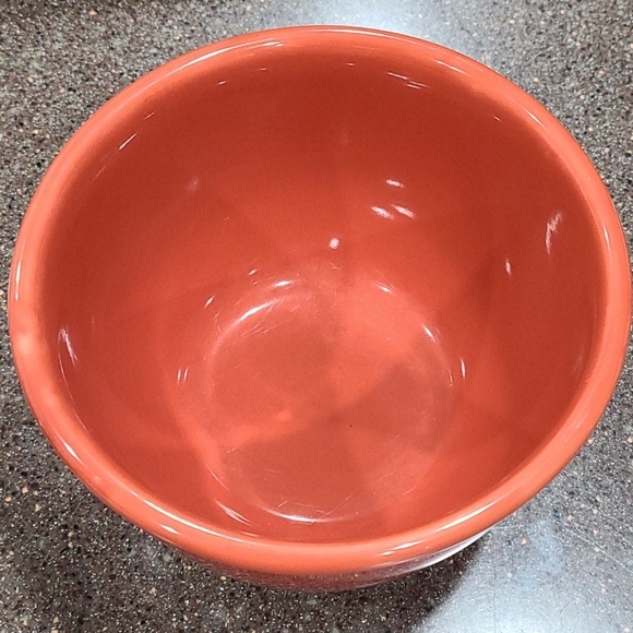 Chantal 2 pc set Bakeware 2 Cup Casserole 3 Cup Serving Bowl Sienna Orange Glaze - Picture 9 of 12